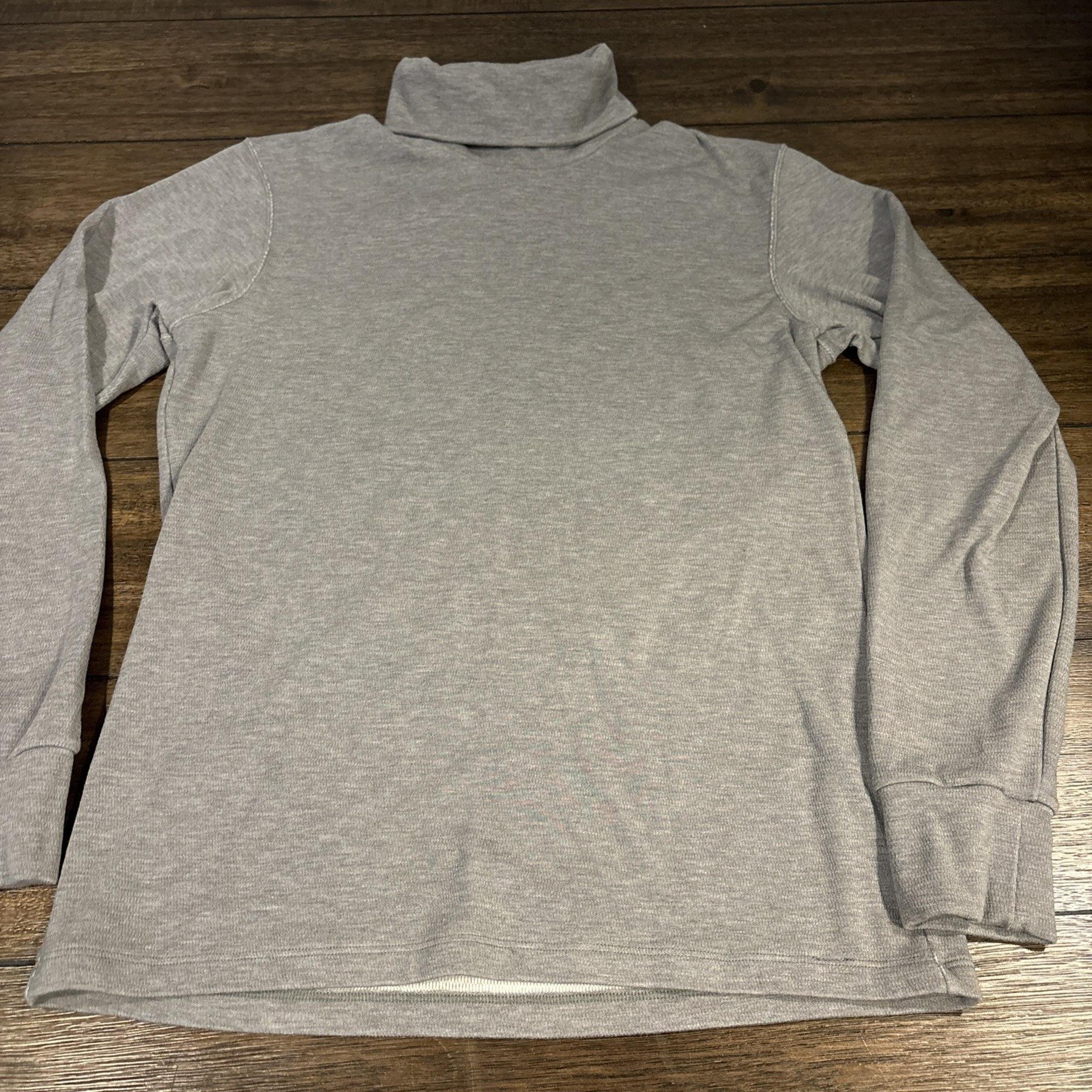 Uniqlo Turtleneck Sweater Gray Women's XS Soft Heat Tech Ultra Warm