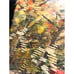 VTG Japanese Silk Embroidery Wall Hanging Tapestry Handmade Village River 19 x28