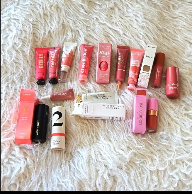 HUGE Cream/Liquid Mauve/Pinkish Blush Bundle