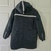 True Religion Men's Black Fashion Long Outerwear Parka Winter Jacket Size XL