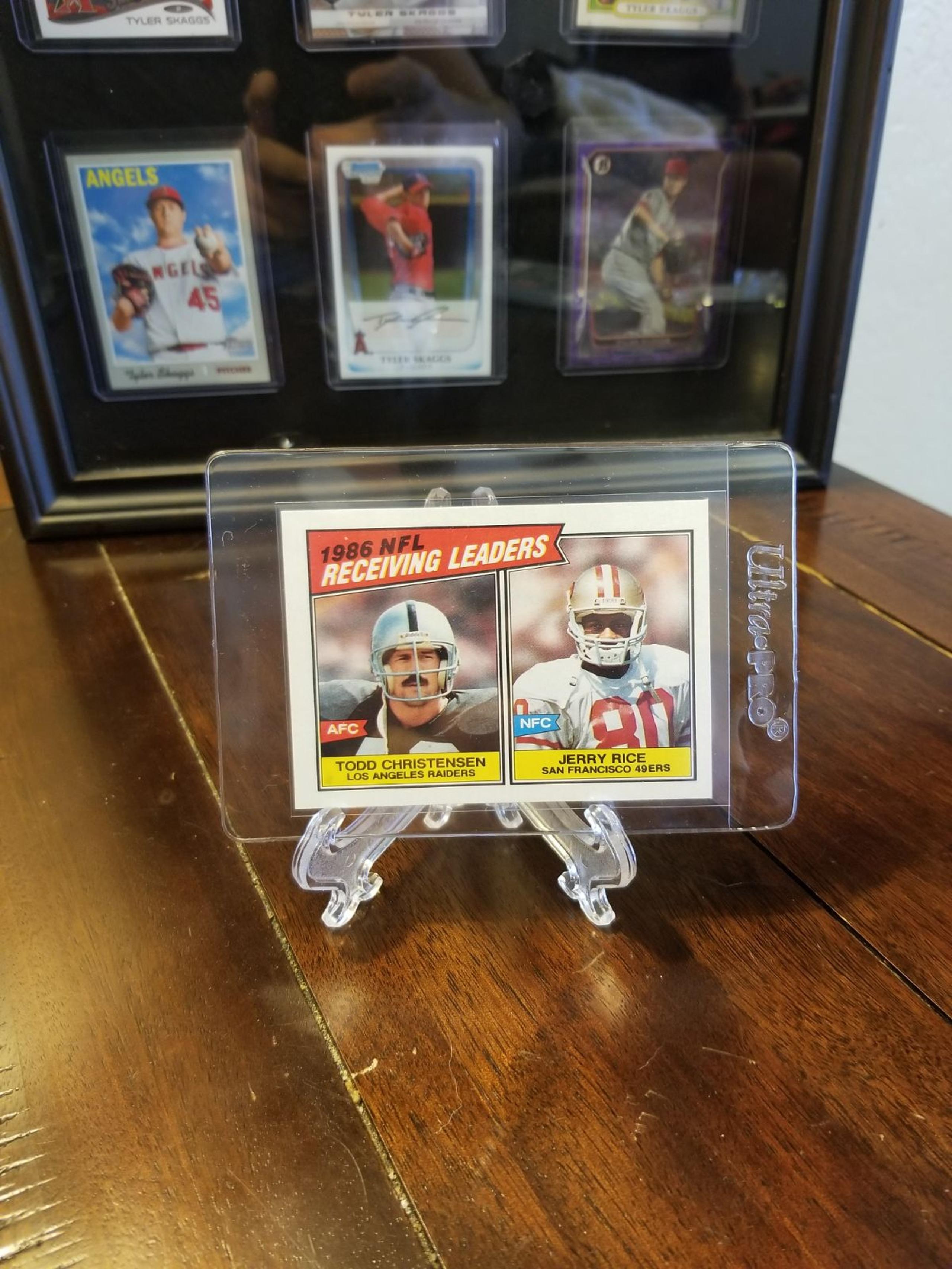 NFL Card 1986 Receiving Leaders