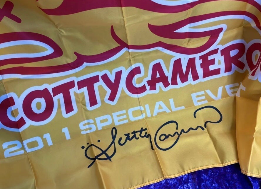 Scotty Cameron Autographed Tour Rat 2011 Flag, NWT!
