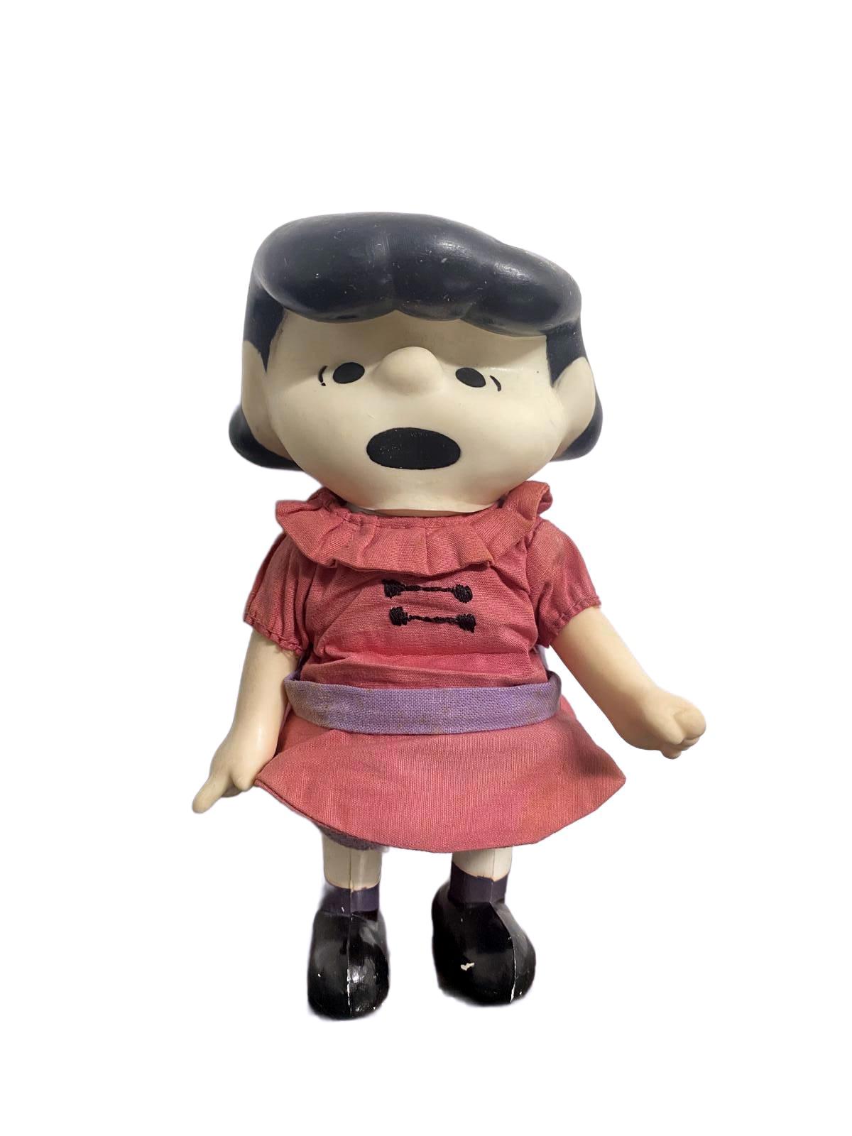 Vintage 1966 Peanuts Lucy Van Pelt Pocket Doll