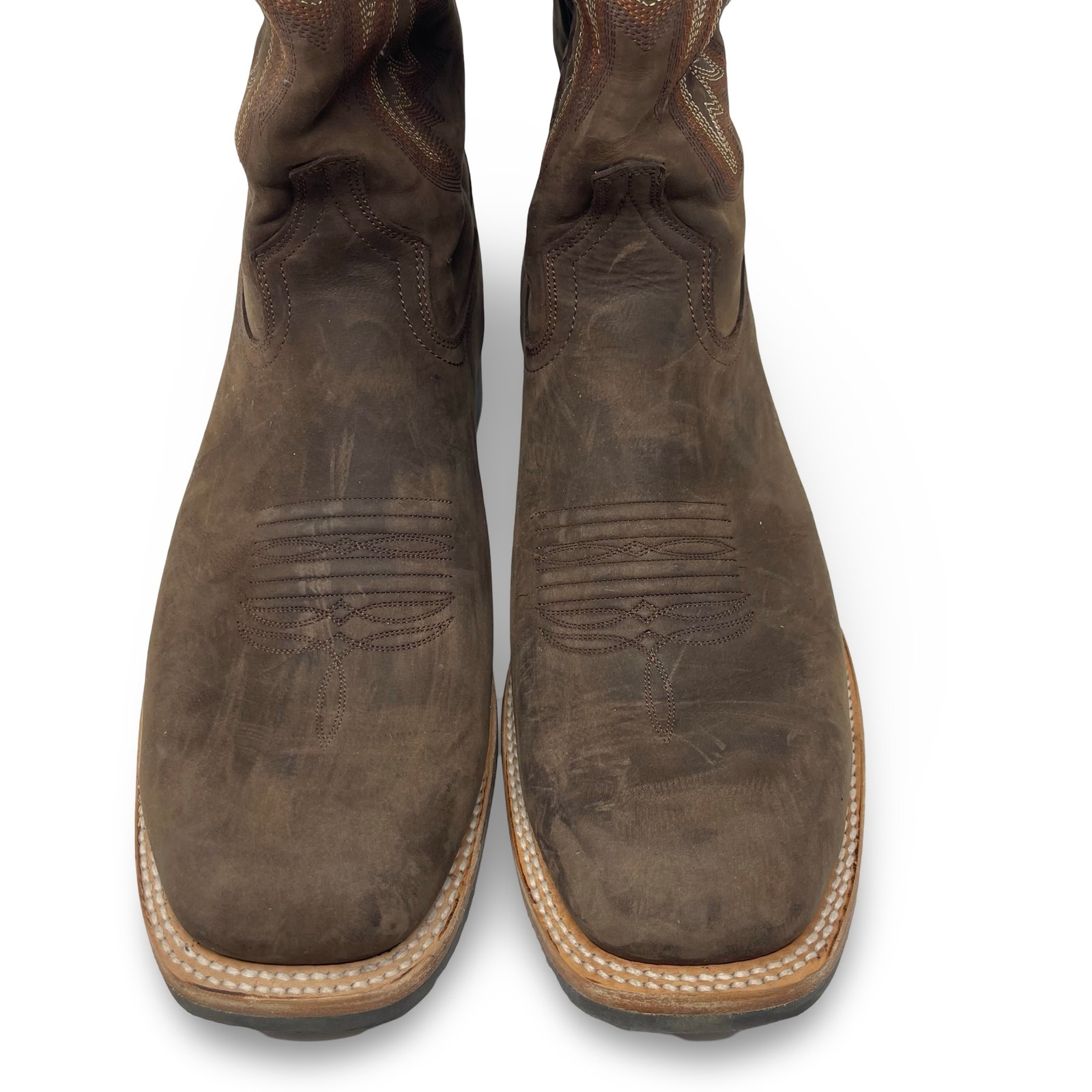新品同様 Rudy Lucchese Water 14 sz Chocolate in Boots Barn Resistant 靴
