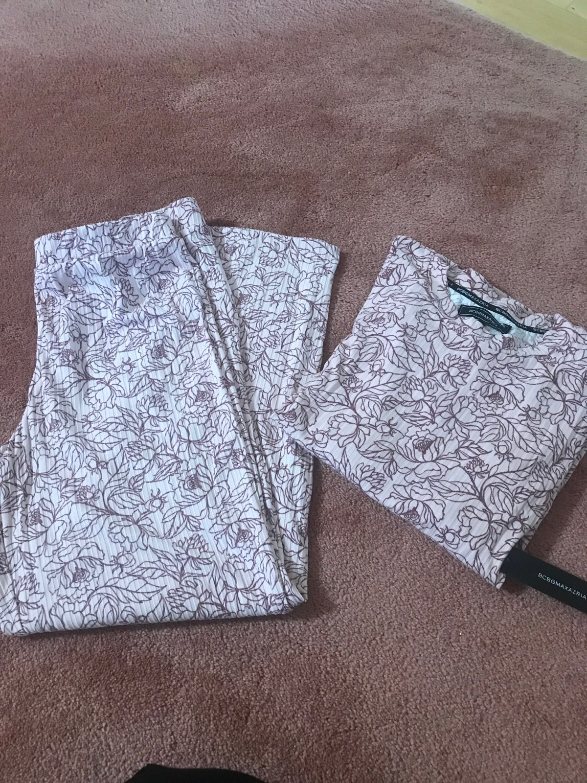 bcbg maxazria pajama set brand new