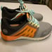 Timberland PRO Radius Comp Toe Work Shoes Womens Size 6M Black Grey Orange La Up