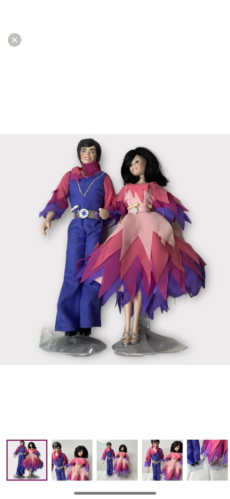 Donnie and Marie Osmond porcelain numbered dolls special edition