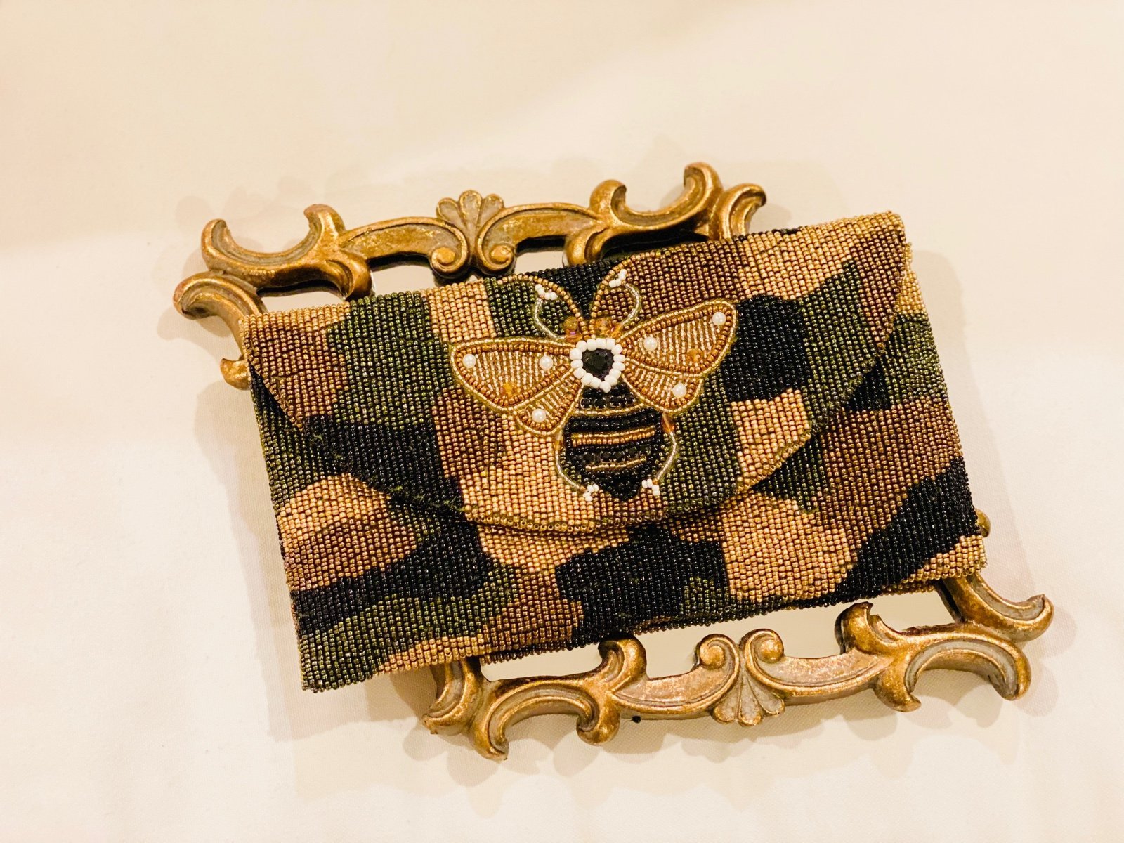 Handmade clutch bag