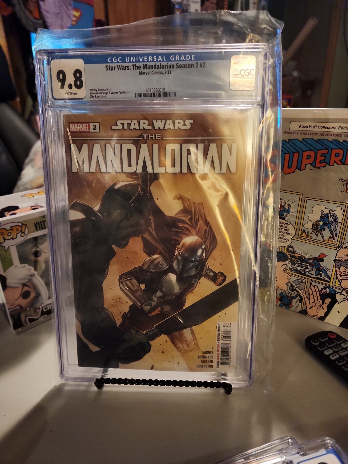 The Mandalorain #2 CGC 9 .8