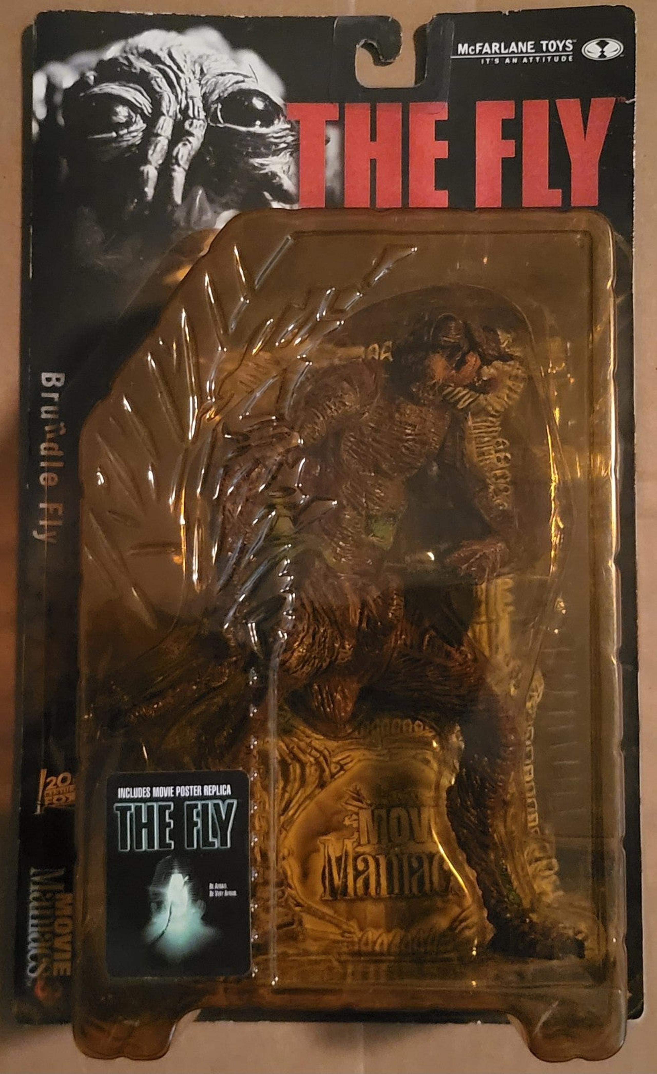 Movie Maniacs Series 3 The Fly Brundle Fly Action Figure McFarlane Toys 2000 NIB