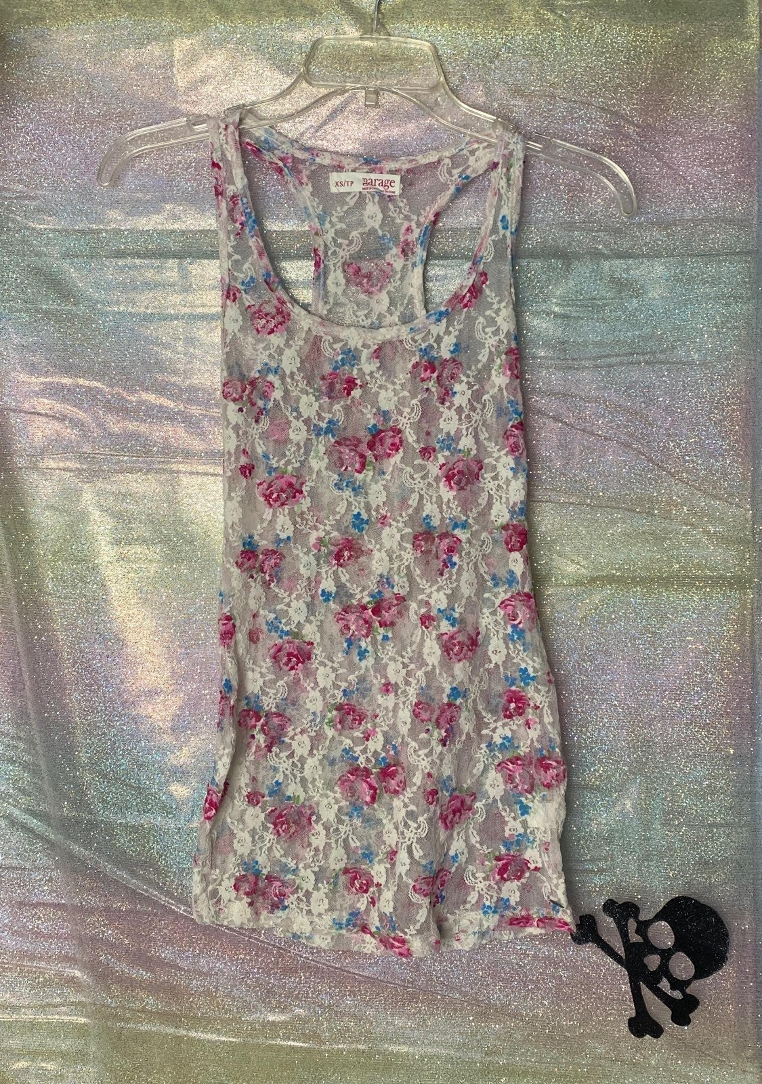 Garage Floral Tank Top