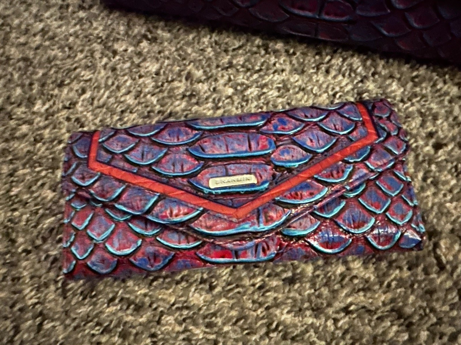 Bnwt Brahmin vista Blue vanzant Wallet