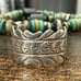 A. Hasteen Navajo Sterling Silver 925 Cuff Ring