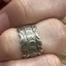 A. Hasteen Navajo Sterling Silver 925 Cuff Ring