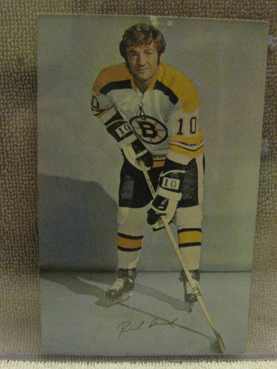 1971-72 Boston Bruins Rick Smith hockey card (pinholes and wear) rare!