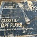 vintage north star in dash stereo cassette tape player