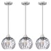 3 Pack 1 Light 6.3 Kitchen Island Hanging Pendant Ceiling Light Farmhouse Di...