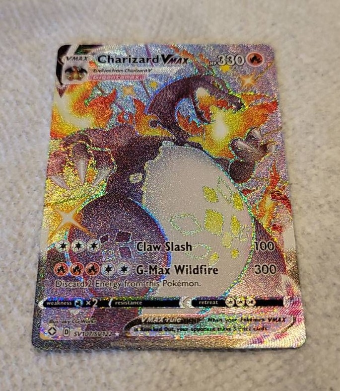 CHARIZARD SV107/SV122 - Shiny Rare Shini