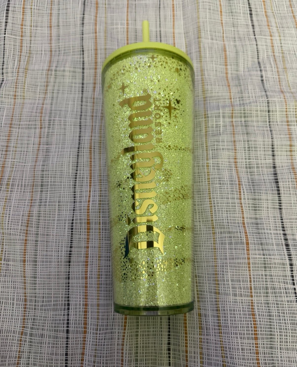 New Disneyland Logo Starbucks® Travel Tumbler – Tinker Bell Green