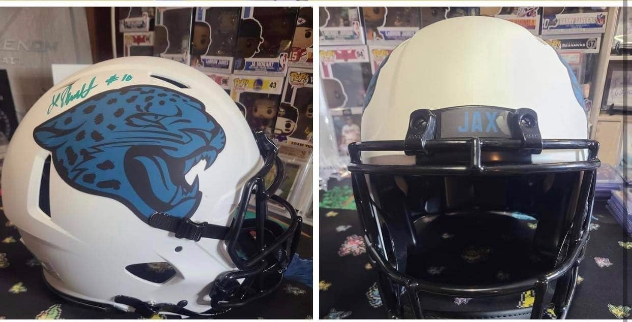 Laviska Shenault Autograph Full Size Helmet