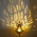 Angel Crackle Glass Globe Lights Outdoor Bronze