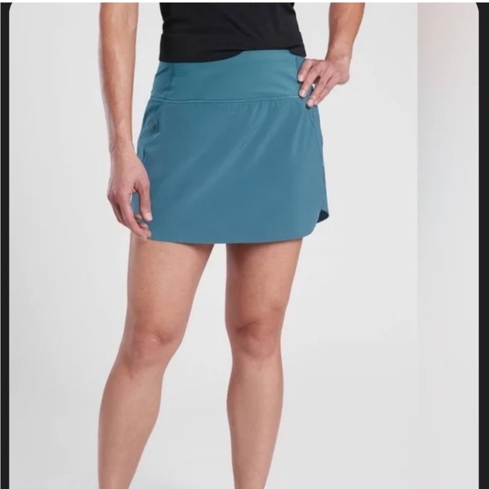 Athleta Run With It Skort in Dark Teal - Size 3X