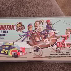 Nascar Pole Collectible Tickets