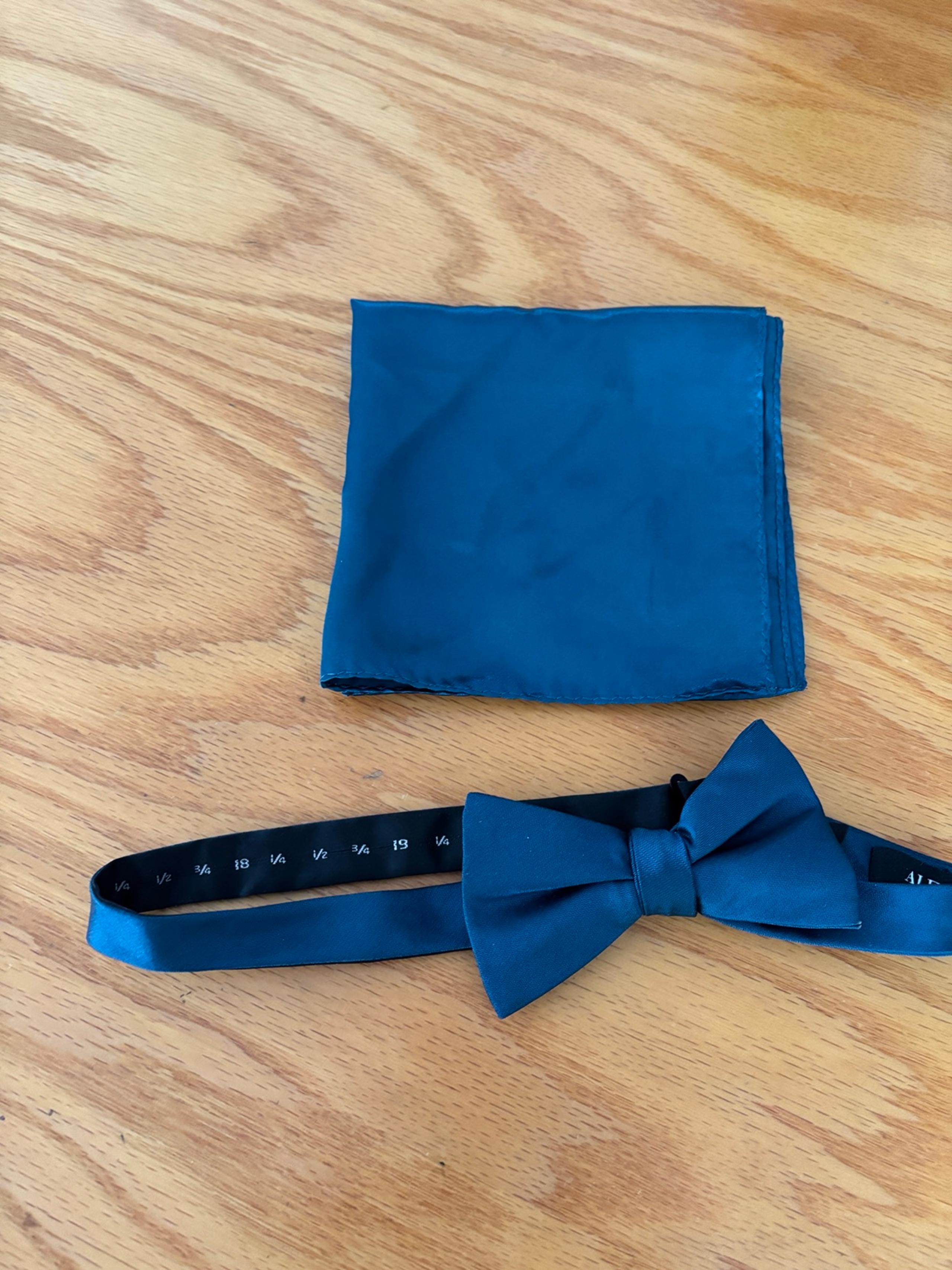 Alfani Bow tie and pocket square