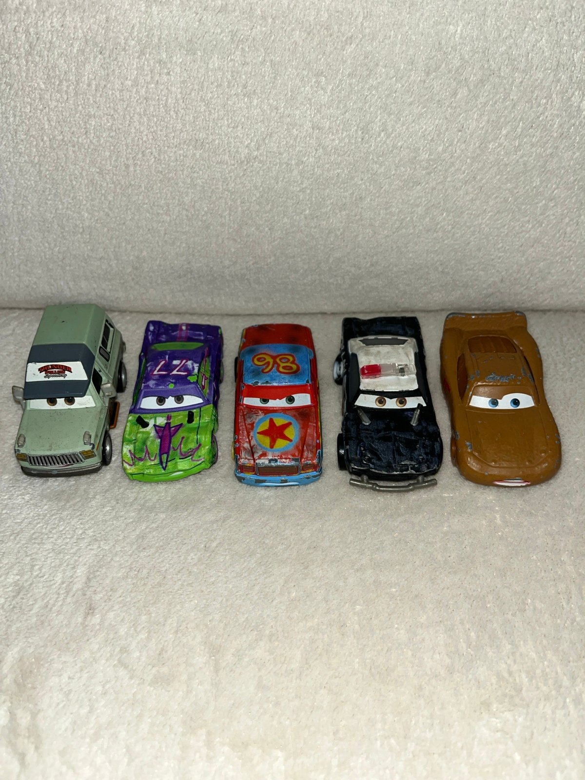Disney Pixar Cars Lot of 5 Demo Derby