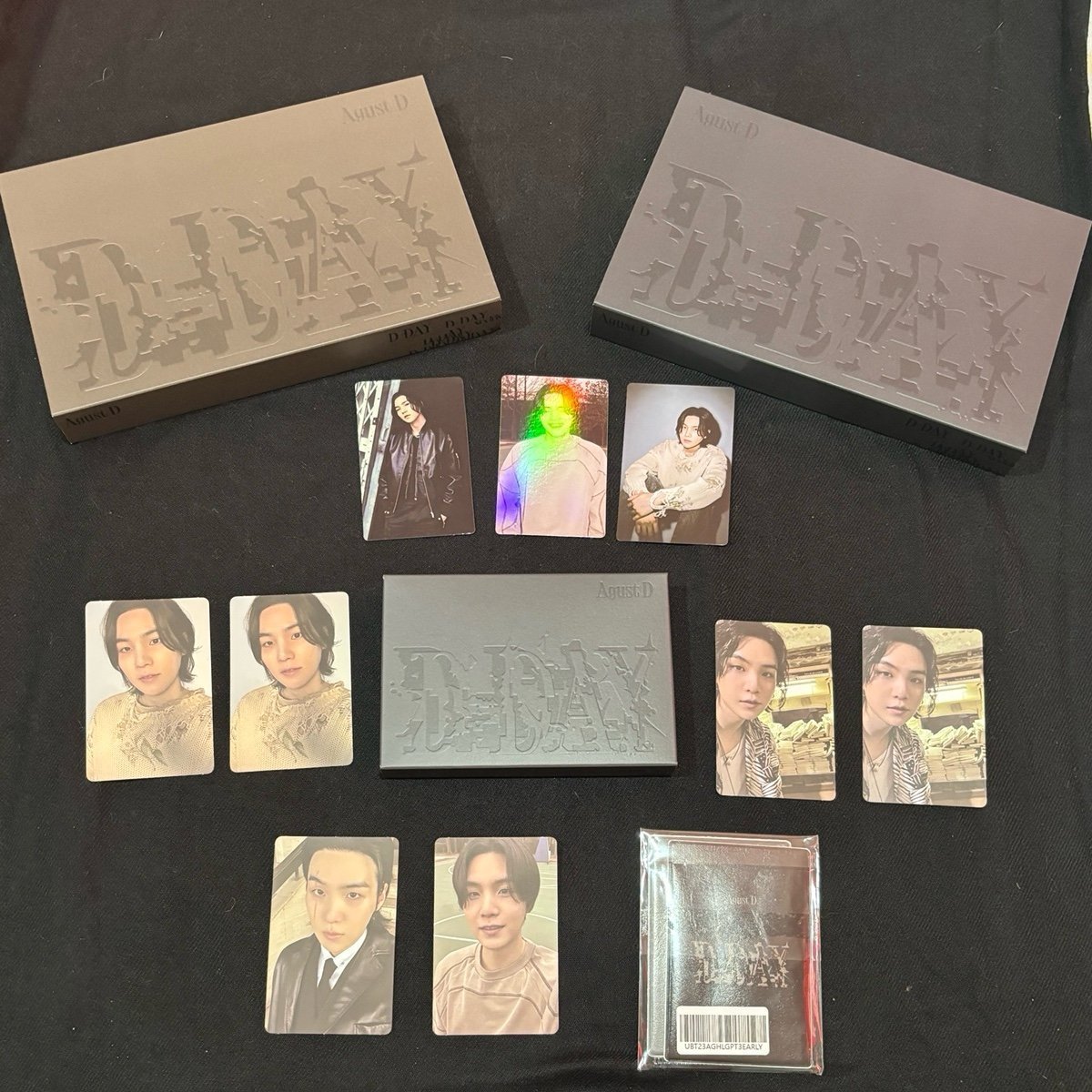 agustd d gummy smile earlybird holo pob dday album set