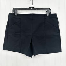 Lilly Pulitzer Shorts Women 12 Arabeth Stretch Short Black Cotton Coastal EUC