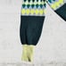 Loft Yellow Green Ski Lodge Cozy Long Sleeve Turtleneck Sweater Size Small