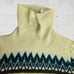 Loft Yellow Green Ski Lodge Cozy Long Sleeve Turtleneck Sweater Size Small