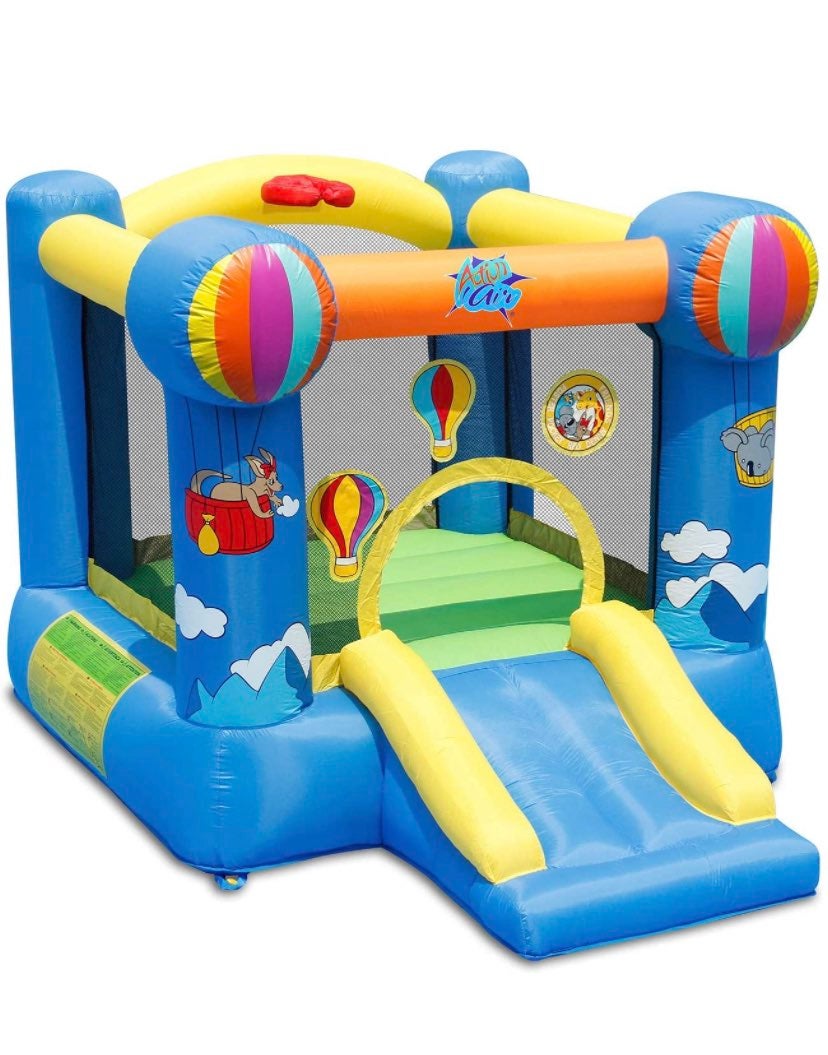 Inflatable bouce house waterslide blower