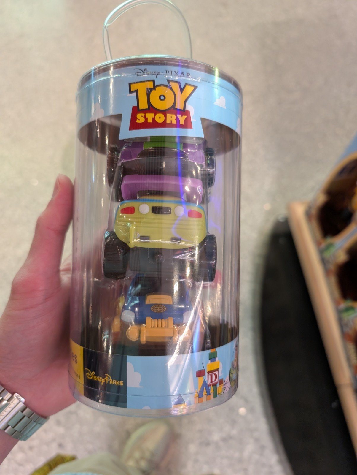 NEW WDW Disney Parks Pixar Toy Story Stunt Vehicles Friction Powered