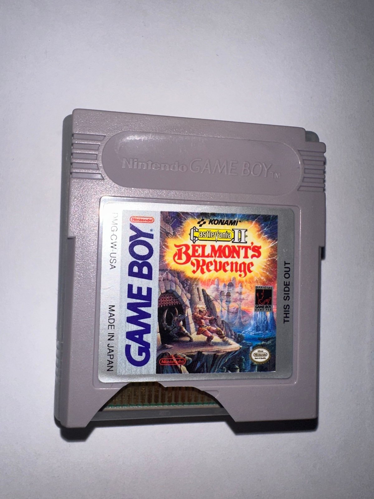 Castlevania II: Belmont's Revenge (Nintendo Game Boy, 1991) Game Only