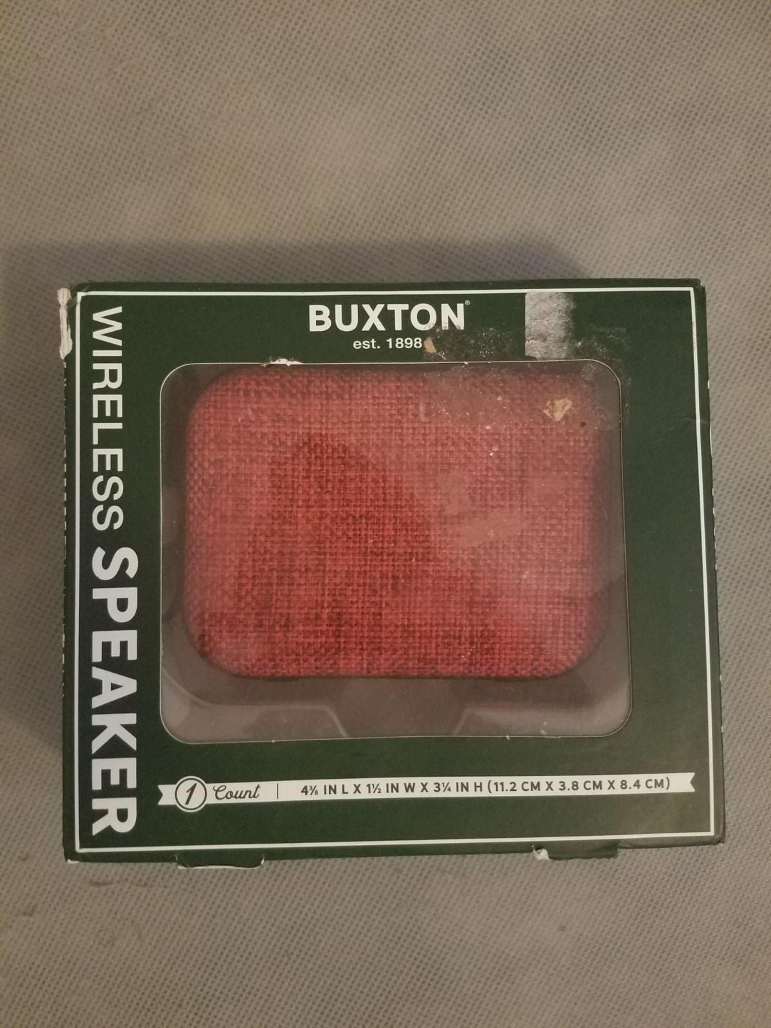 Buxton wireless speaker