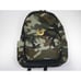 True Religion Backpack Green Camo Ripley Horseshoe Logo Book Bag Multi Pocket
