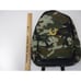 True Religion Backpack Green Camo Ripley Horseshoe Logo Book Bag Multi Pocket