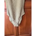 NWT Andie Women's The Amalfi One Piece Swimsuit Popcorn Sage Green Size S