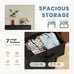 7 Fabric Drawers Organizer Storage Closet Chest Clothes For Living Room Display