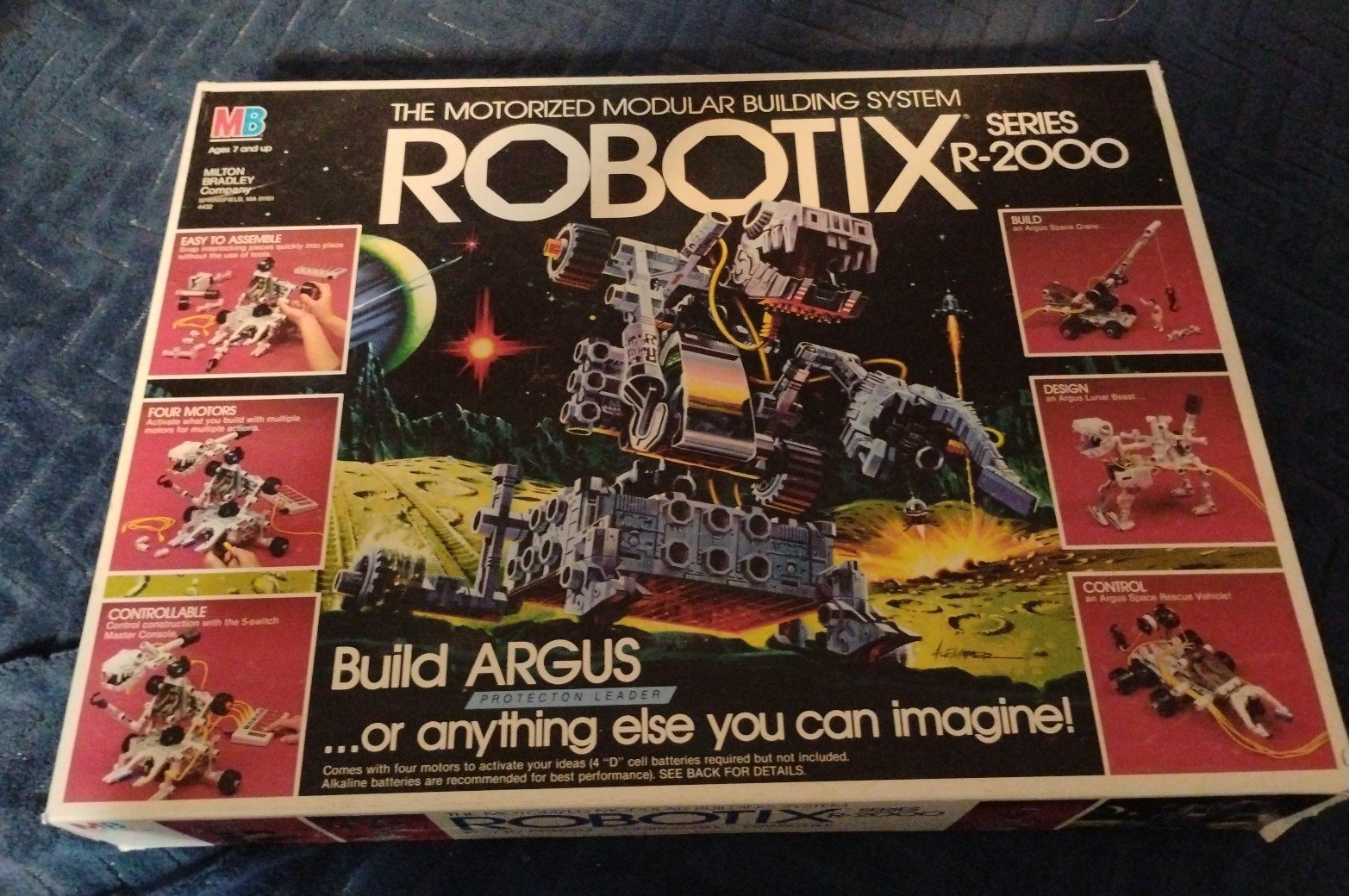 Vintage 1985 ROBOTIX Series R-2000 Build Argus