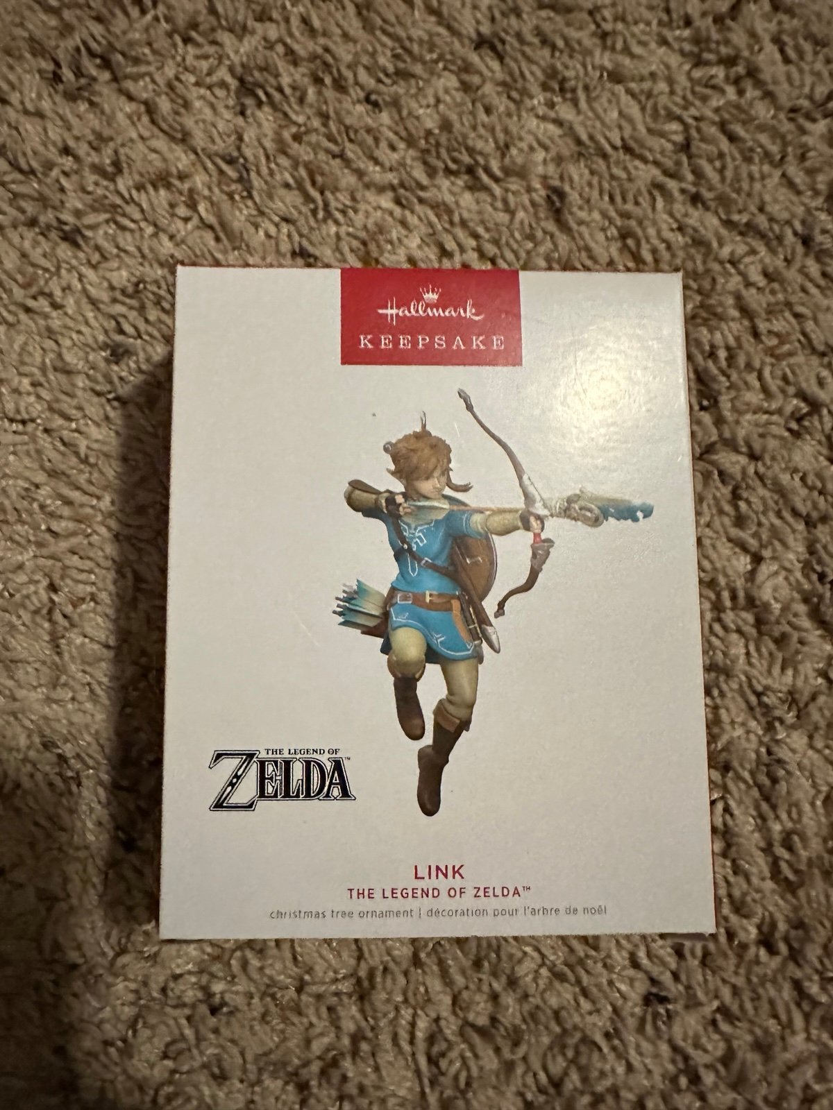 Hallmark the legend of Zelda link christmas ornmanet nintendo new 2022 holiday