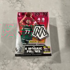 2020-21 PANINI MOSAIC NBA BASKETBALL BLASTER BOX LAMELO & HALIBURTON RC PRIZM
