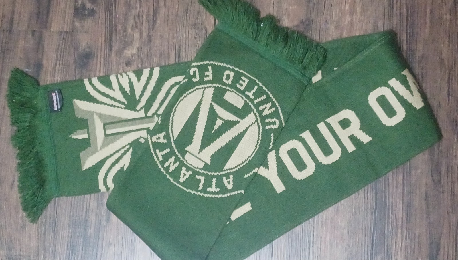 Atlanta United 20's March SOTM Saint Patrick's Day Rufflneck ATL Scarf pre-own