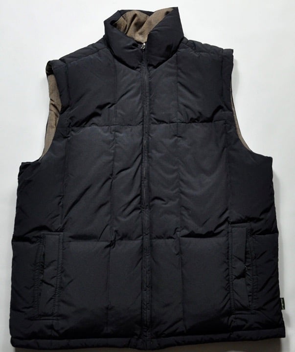 Eddie Bauer Large Tall LT Reversible Puffer Vest
