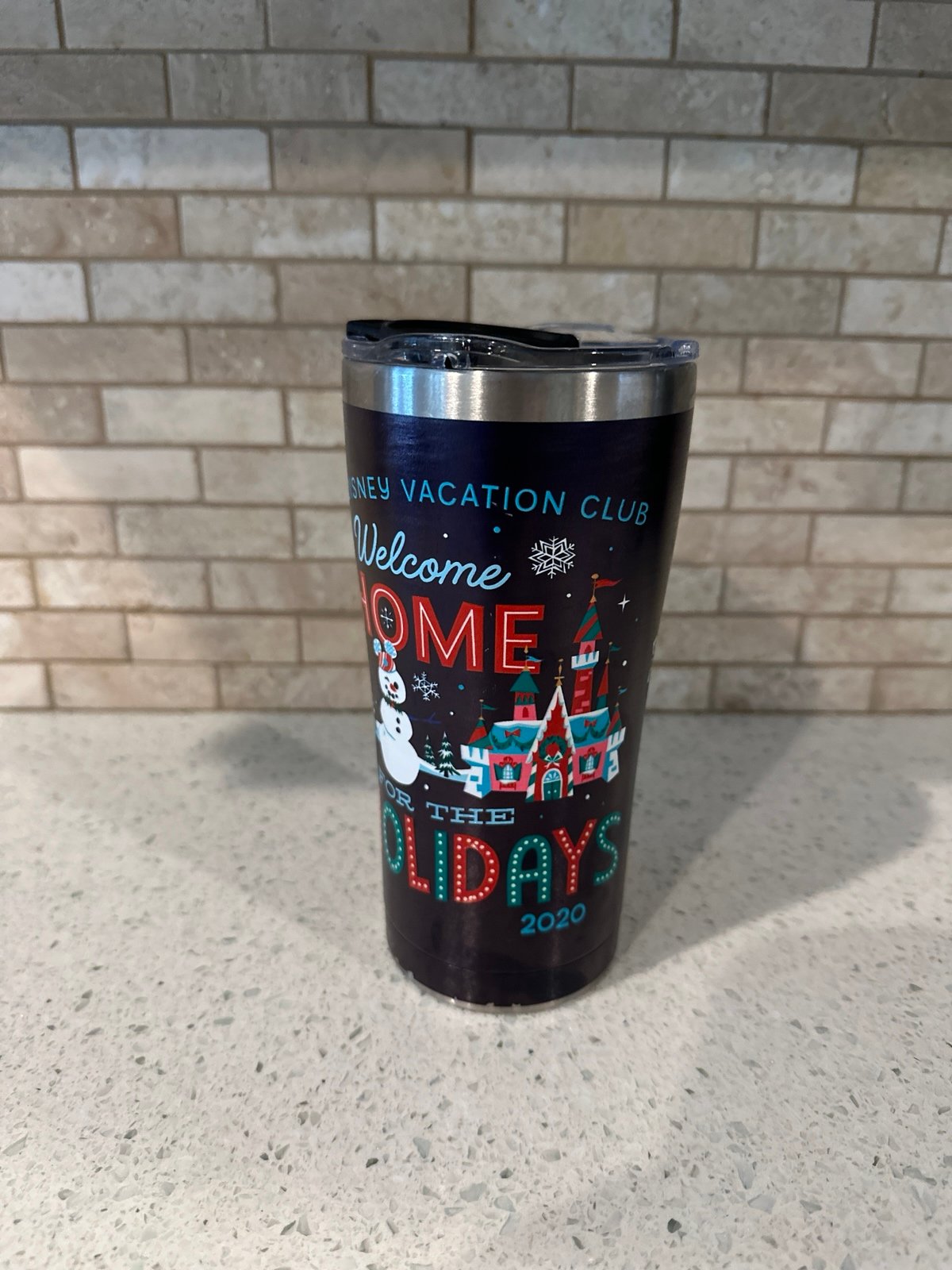 2020 Disney Vacation Club Parks DVC Home For Holidays Christmas Tervis Tumbler