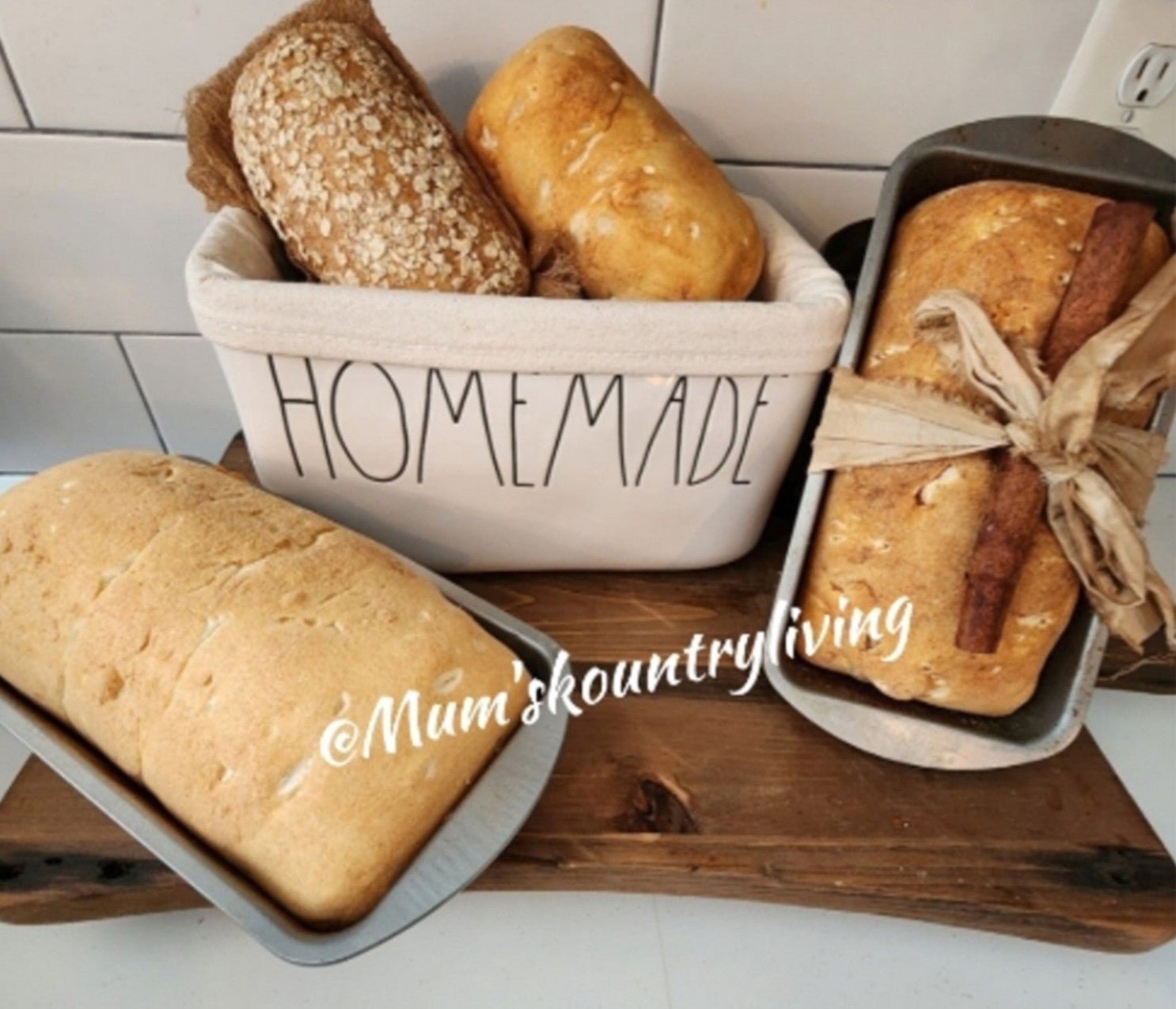 Fake baked bread