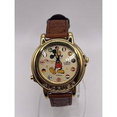 Vintage Lorus Disney Mickey Animated Musical Watch V421-0020 No Working