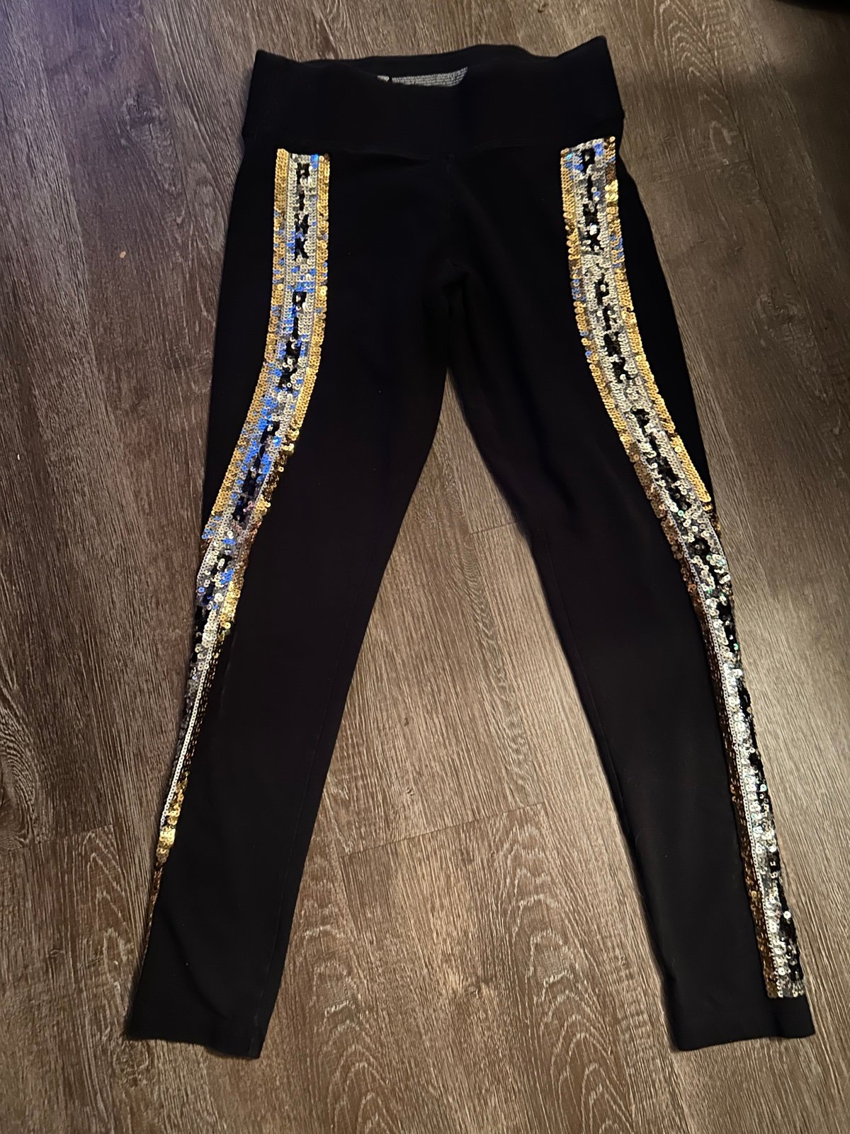 Pink Victoria secret bling leggings
